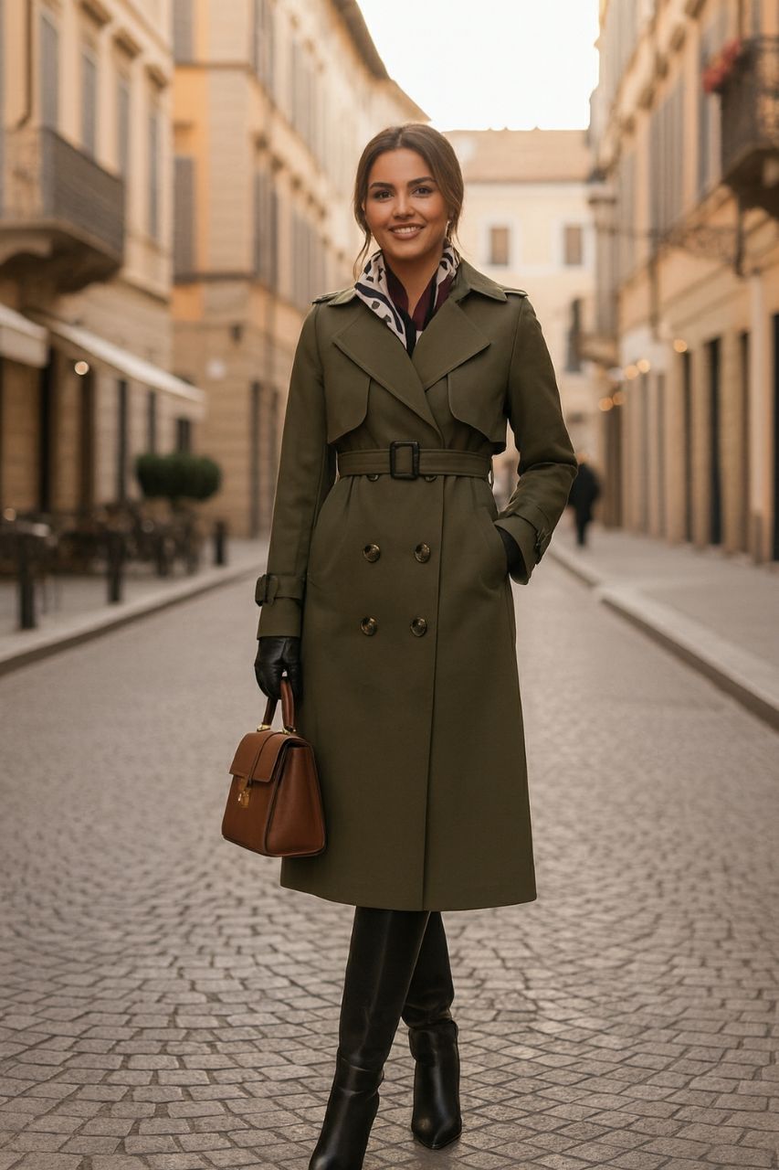 ترانش كوت طويل