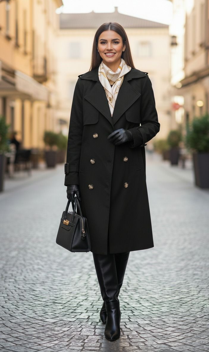 ترانش كوت طويل